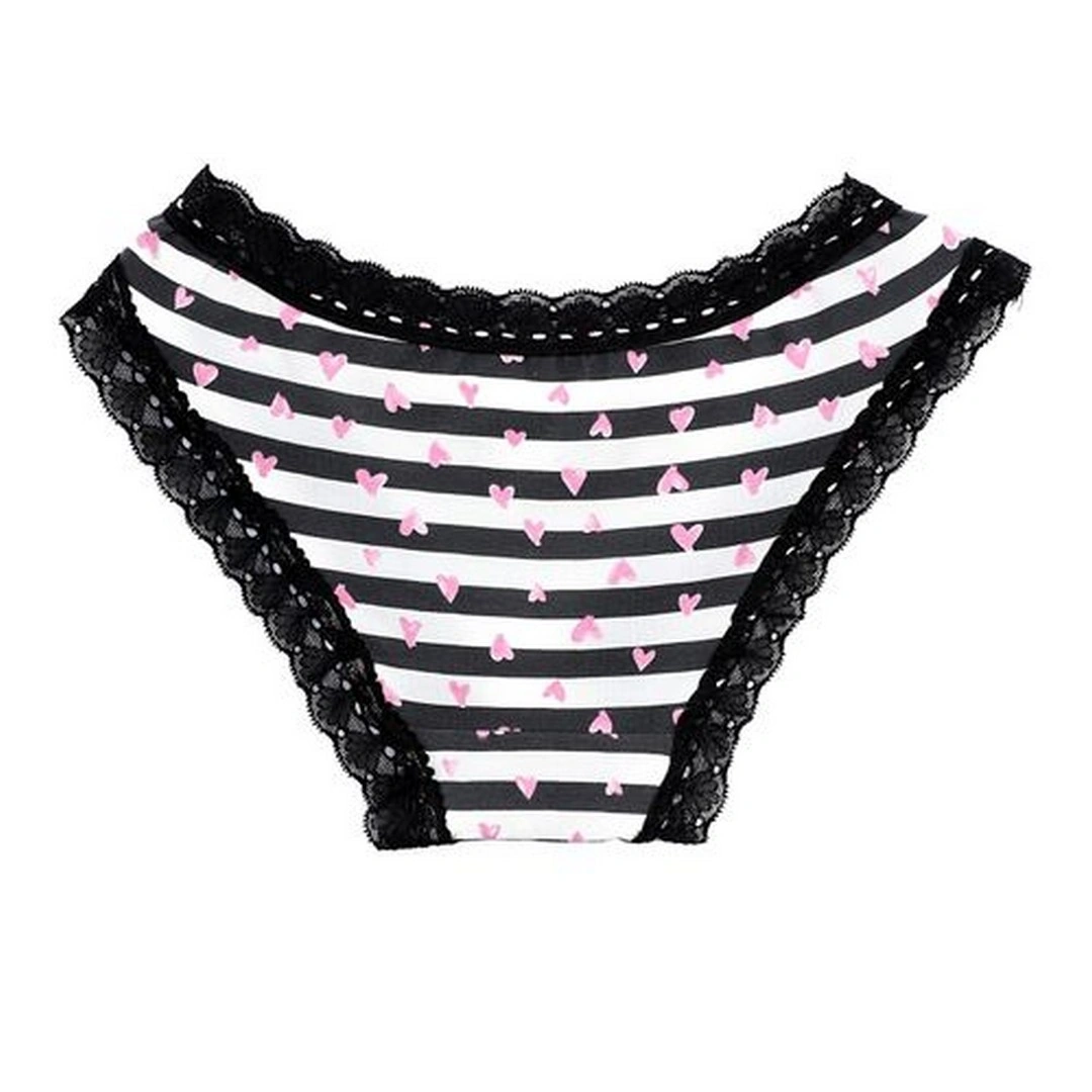 ميسيري أندروير حريمي قطن منقوش - 3 قطع