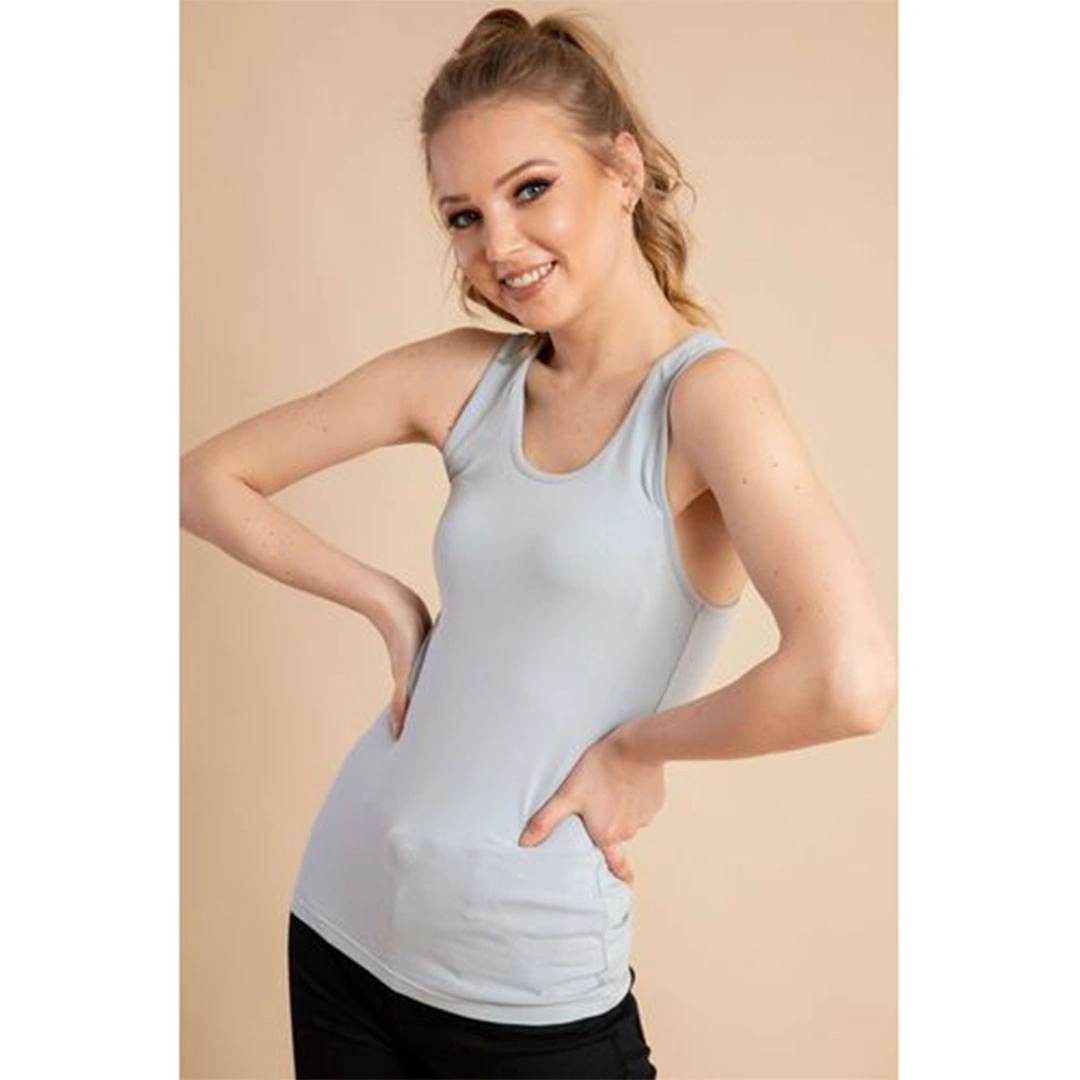 الميسيري فانلة كت حريمي قطن بدون أكمام - 3 قطع - أبيض