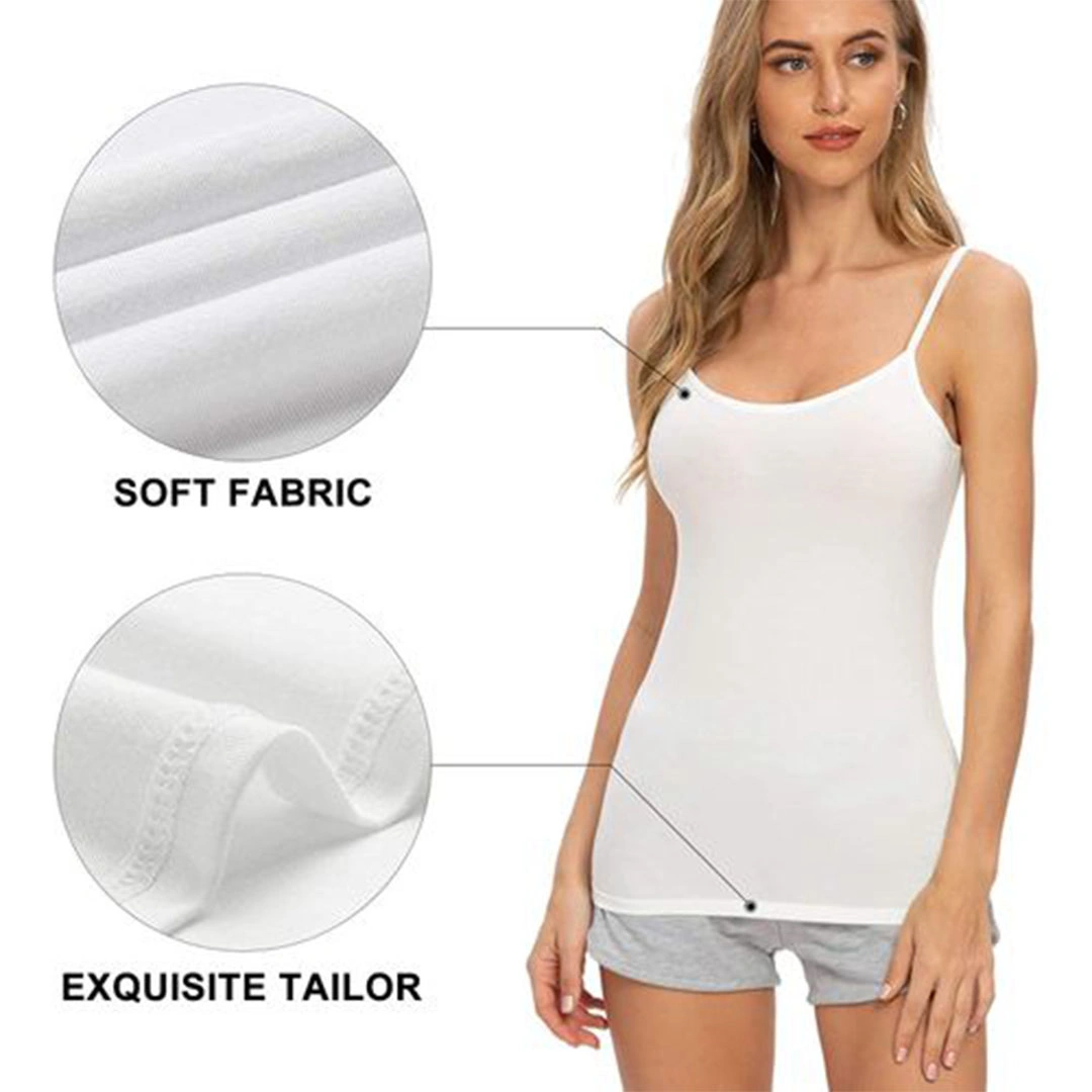 الميسيري توب سباجيتي قطن حريمي - 3 قطع - متعدد الألوان