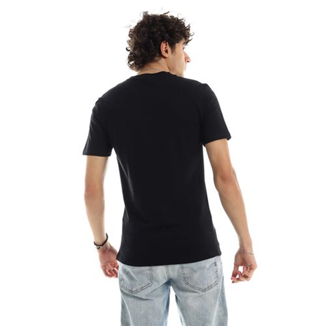 الميسيري تيشيرت رجالي قطن جامير زون - أسود