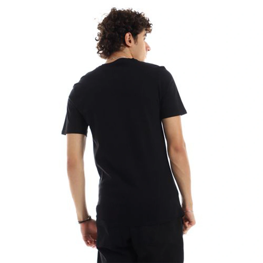 الميسيري تيشيرت رجالي قطن اي نيد كوفي - أسود