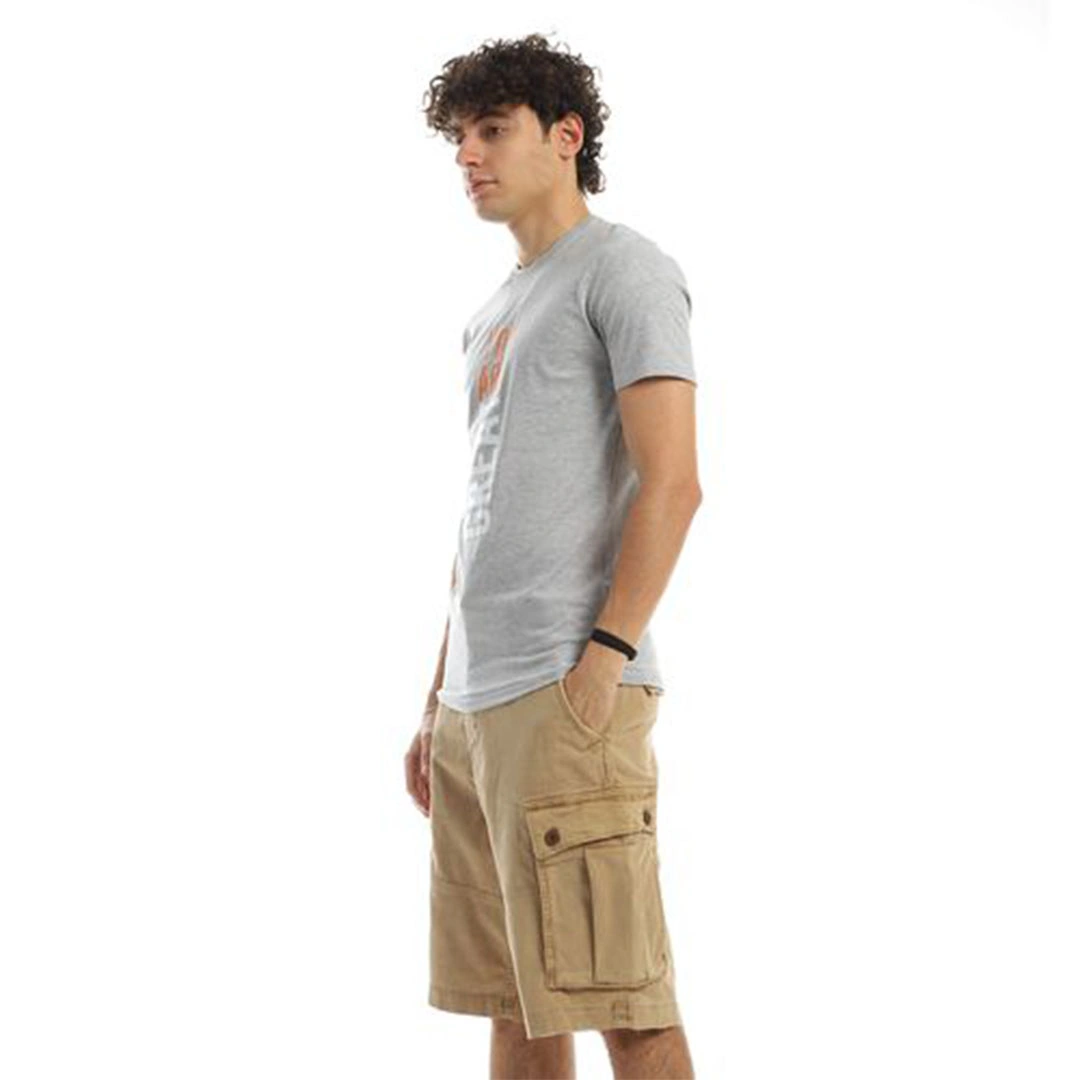 الميسيري تيشيرت يو ار جريت رجالي قطن - رمادي