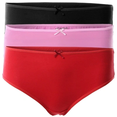 بريف اندر وير حريمي ساده قطن استريتش - 3 قطع