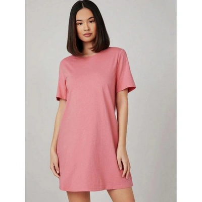 ميسيري قميص نوم حريمي مسيري أكمام قصيرة مطبوع - بينك