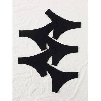 ميسيري بانتي حريمي سادة مسيري - 5 قطع أسود