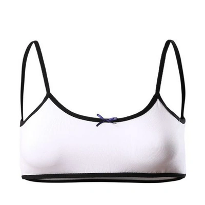 ميسيري توب حريمي حمالات رفيعة - أبيض