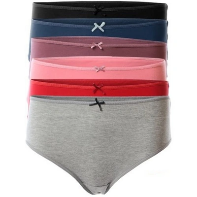 ميسيري بانتي حريمي قطن سادة مسيري - 6 قطع