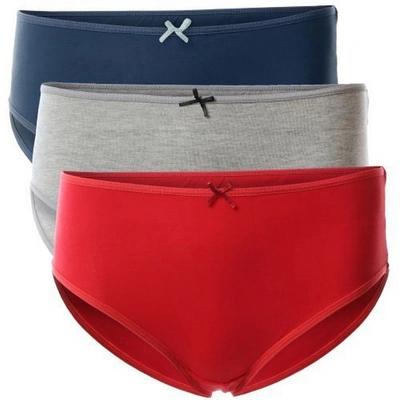 ميسيري بانتي حريمي سادة قطن - 3 قطع