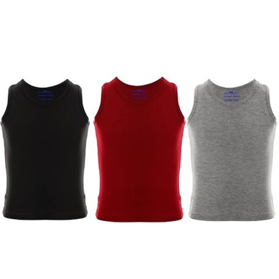 الميسيري فانلة داخلية أولادي قطن - 3 قطع