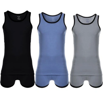 قطونيل طقم داخلي يومي رجالي - 3 قطع