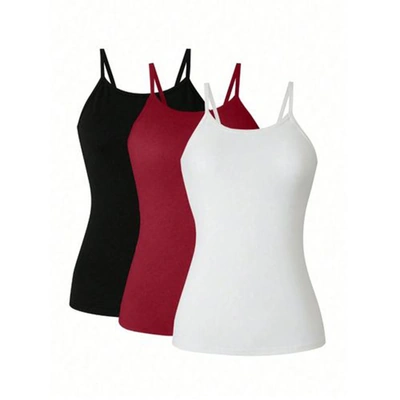 الميسيري تيشرتات قطن - 3 قطع أسود