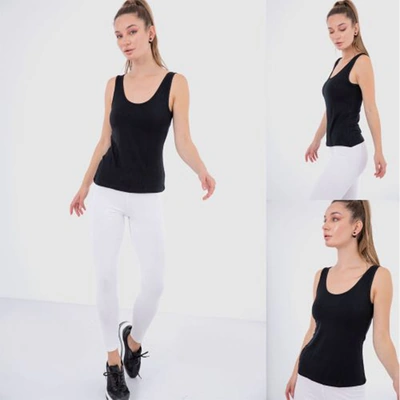 الميسيري توب رجالي قطن - 3 قطع - أسود