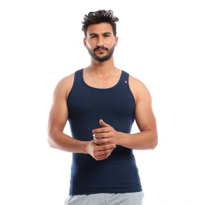 قطونيل فانلة داخلية قطنية رجالي - كحلي