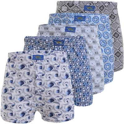 قطونيل بوكسر أولادي طبعات متنوعة - 5 قطع