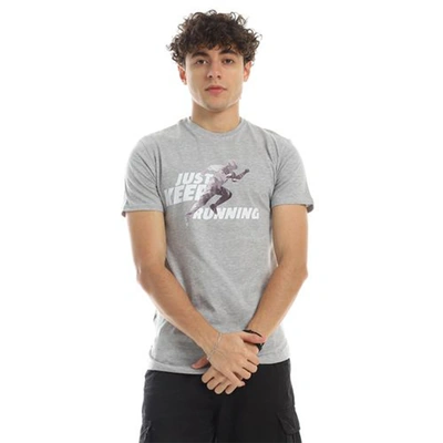 الميسيري تيشيرت رجالي قطن كيب رانينج - رمادي