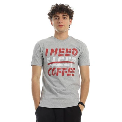 الميسيري تيشيرت قطن رجالي اي نيد كوفي رمادي