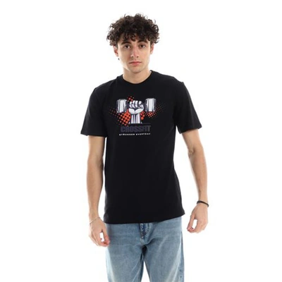 الميسيري تيشيرت قطن رجالي كروس فيت - أسود