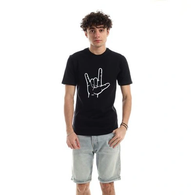 الميسيري تيشيرت رجالي قطن -أسود