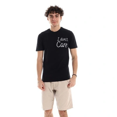 الميسيري تيشيرت رجالي قطن نص كم - أسود