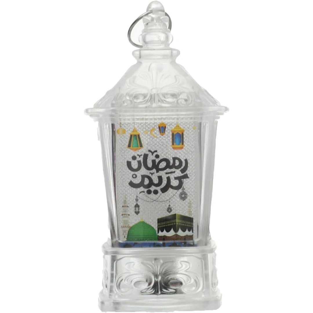 فانوس اكلريك وسط -  شفاف