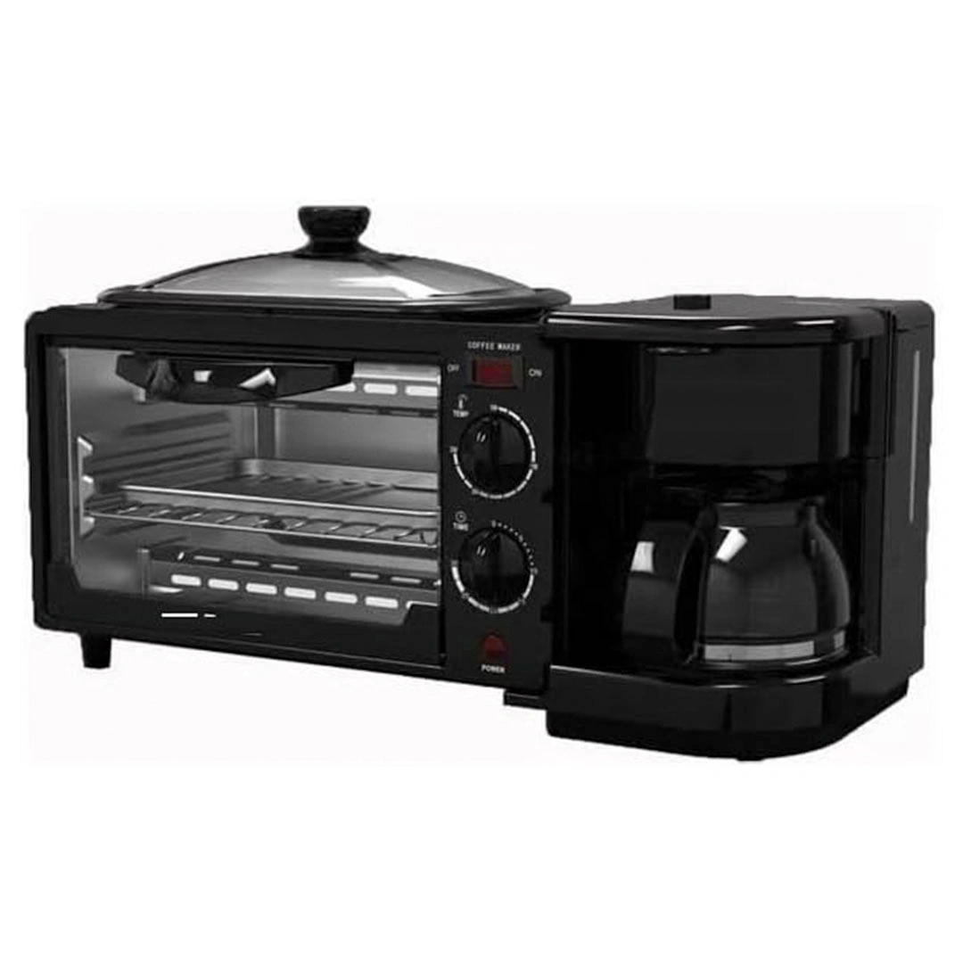 محضر فطار 3*1 - 1200 وات - أسود