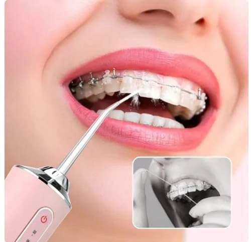 جهاز تنظيف الاسنان بالماء المطور قابل لاعادة الشحن بمنفذ USB بـ3 اوضاع