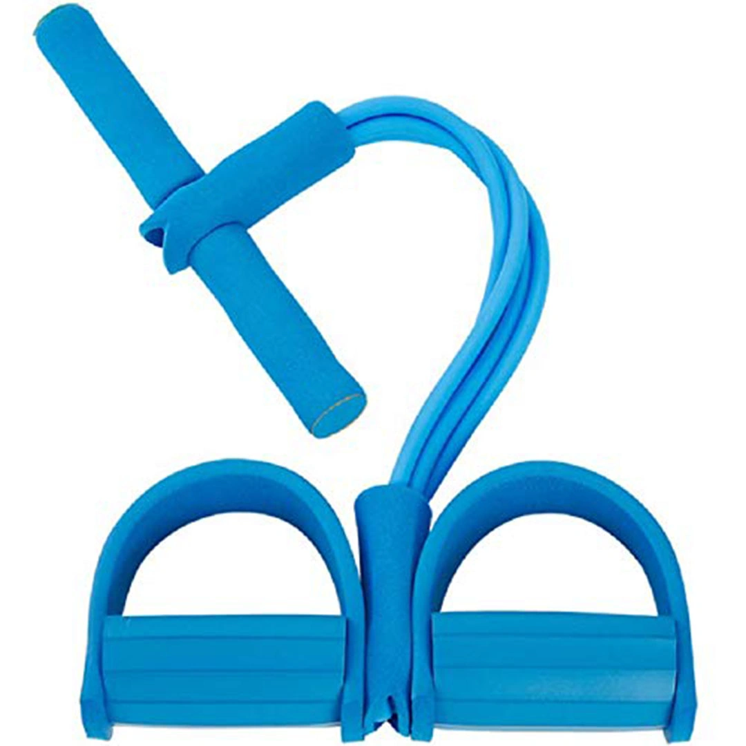 أداة تمرين مطاطية لسحب وشد الجسم 4 في 1 - لبني