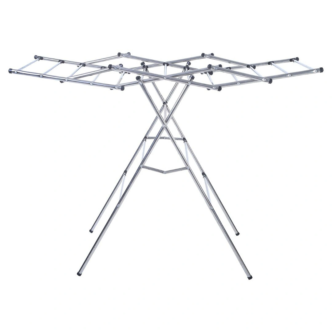 منشر غسيل - ستانلس ستيل - 140×100 سم - فضى