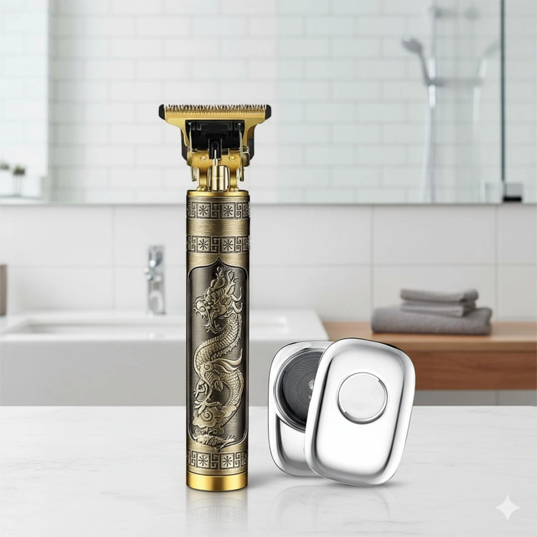 ماكينة حلاقة للشعر تعمل بالشحن مع ماكينة تنعيم