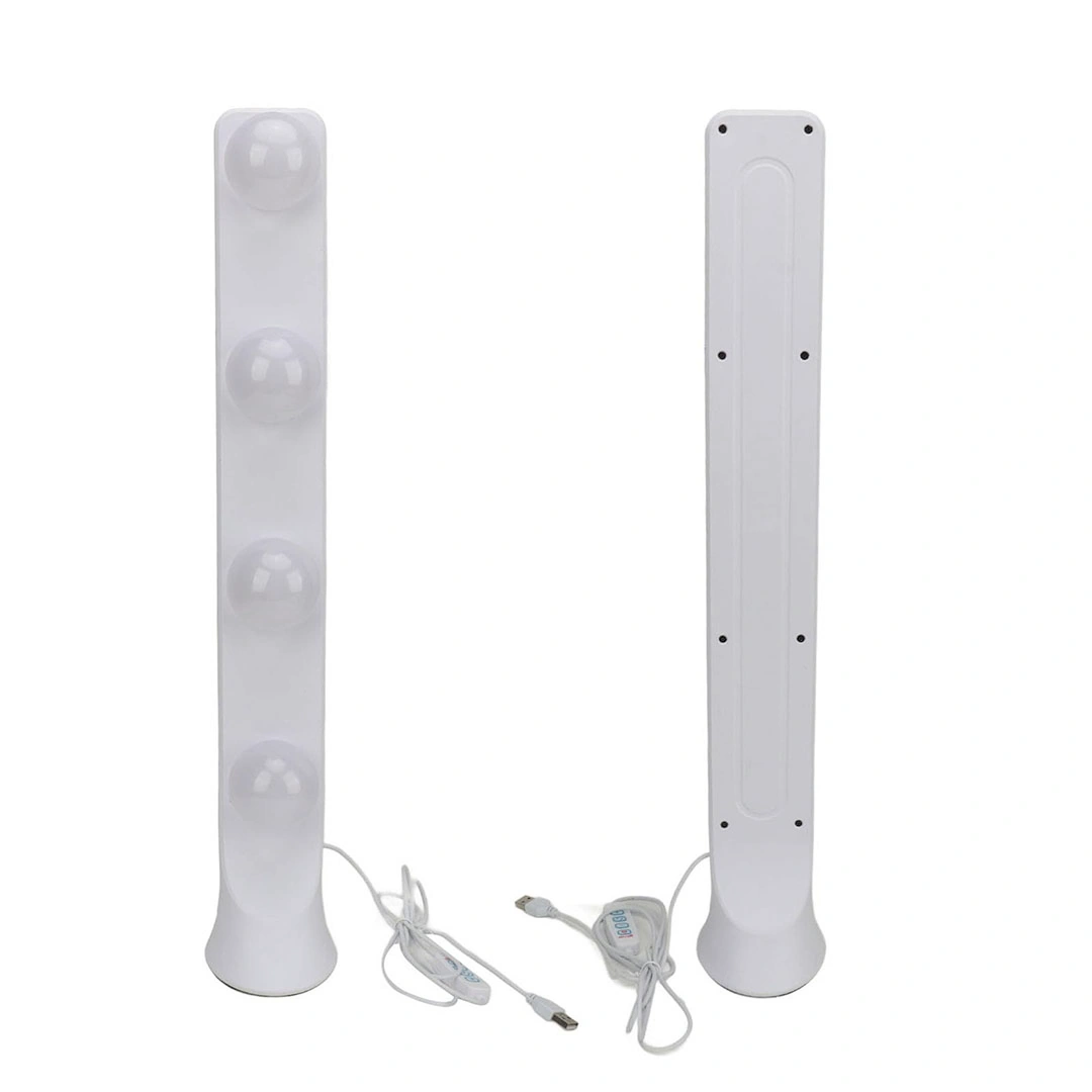 إضاءة LED على شكل لمبات للمرآة - 3 درجات