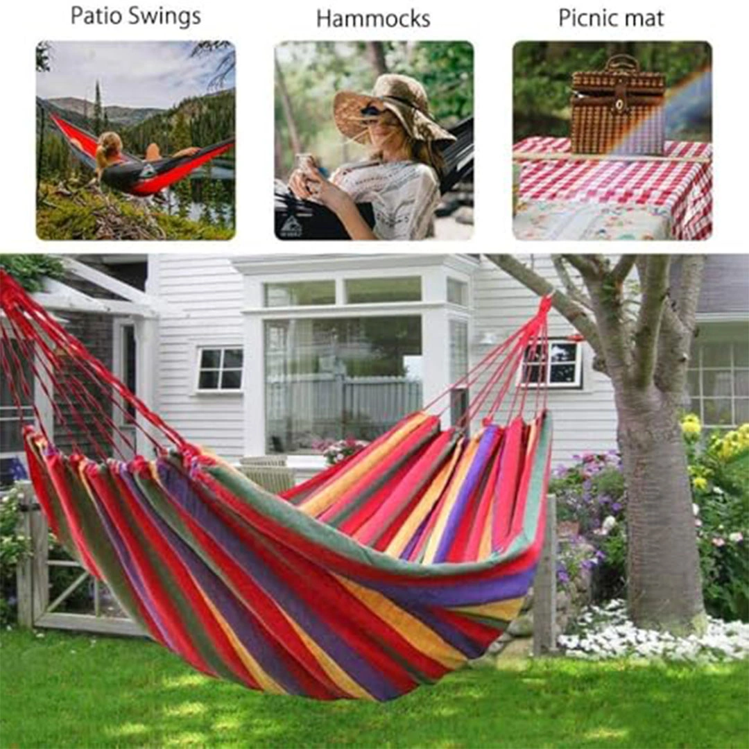 هاموك قماشي فردي - متعدد الألوان