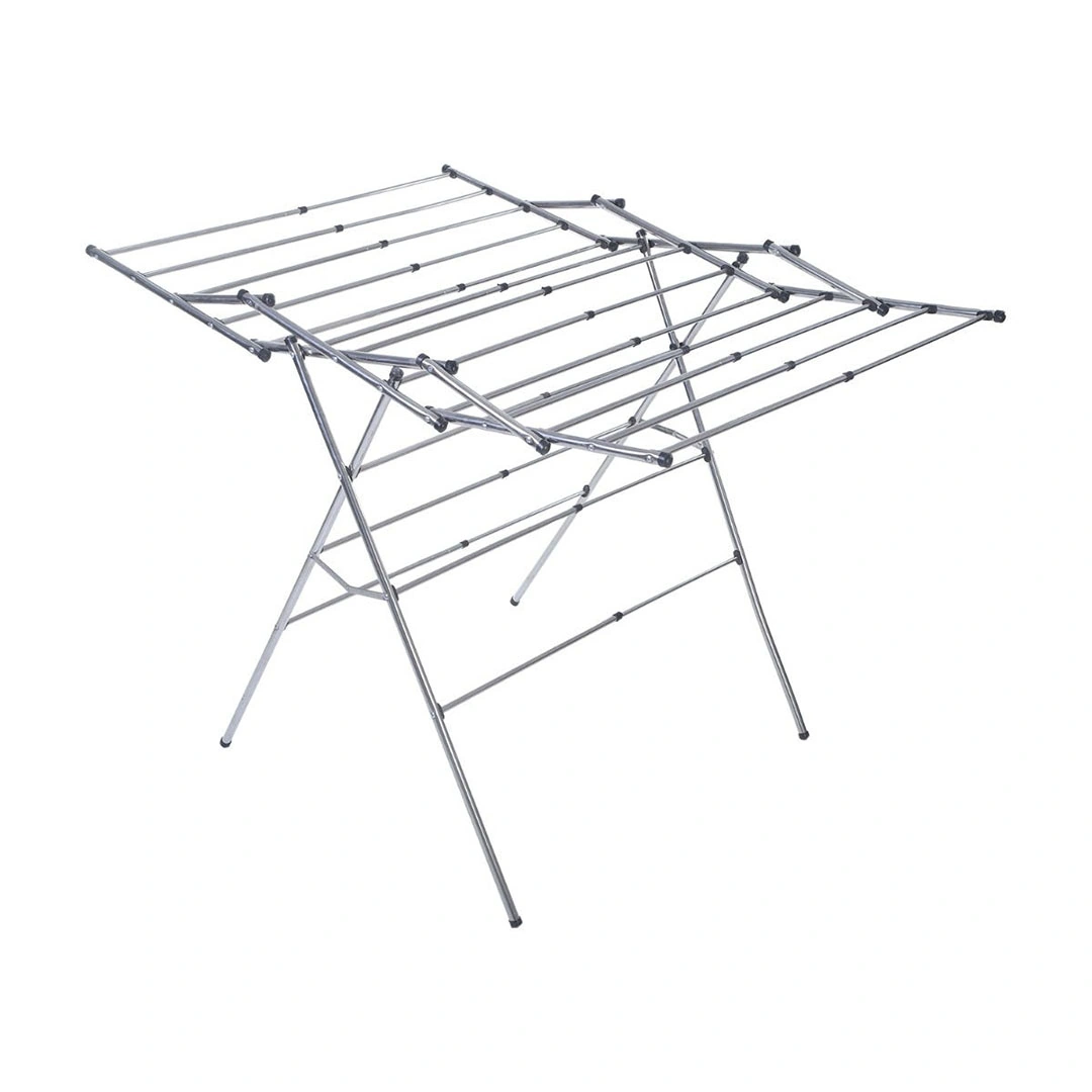 منشر غسيل - ستانلس ستيل - 140×100 سم - فضى