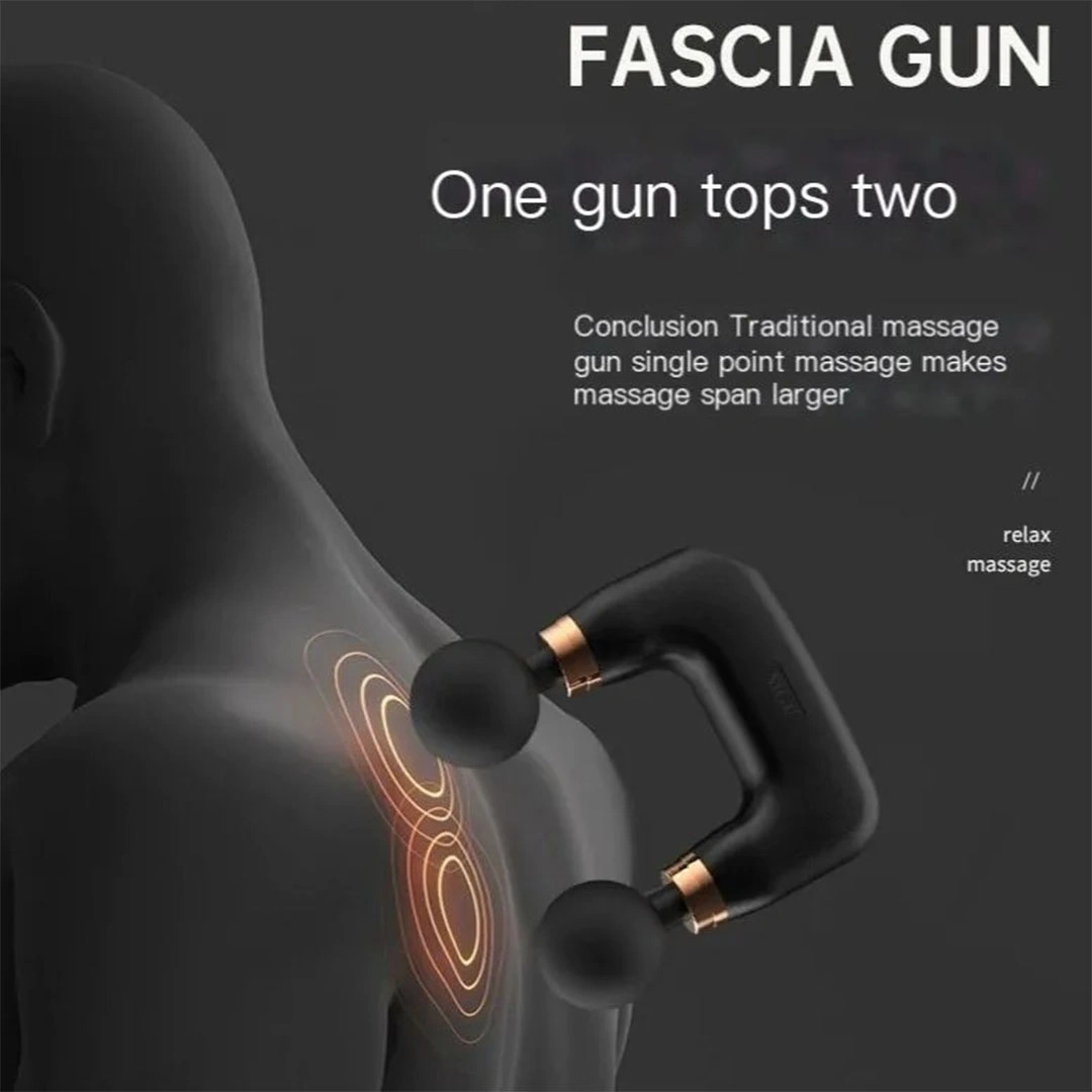 مسدس تدليك كهربائي بتقنية النبض المزدوج - 5 اوضاع