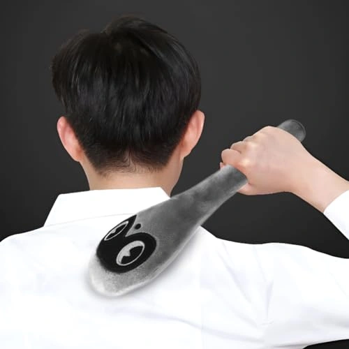 مطرقة كروية للتدليك الكتف والظهر والرقبة - رمادي