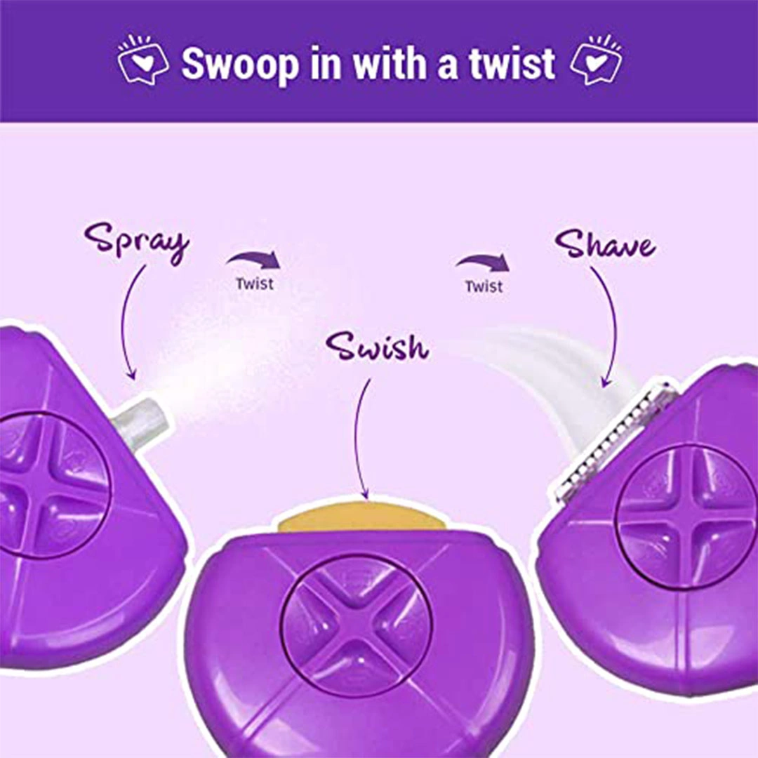 ماكينة إزالة شعر محمولة للنساء للحصول على بشرة ناعمة