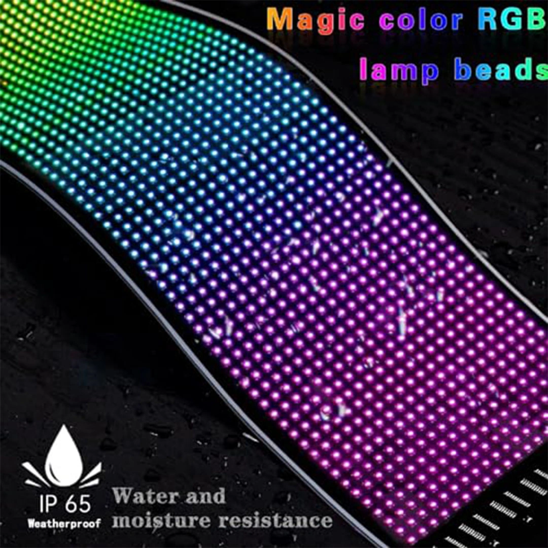 لوحة ليد للسيارة قابلة للبرمجة