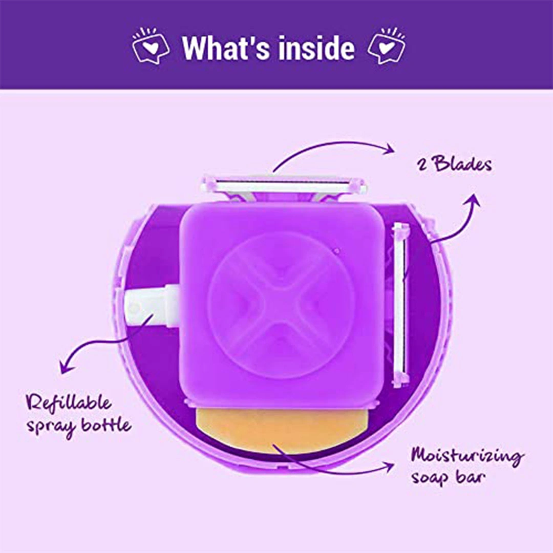 ماكينة إزالة شعر محمولة للنساء للحصول على بشرة ناعمة