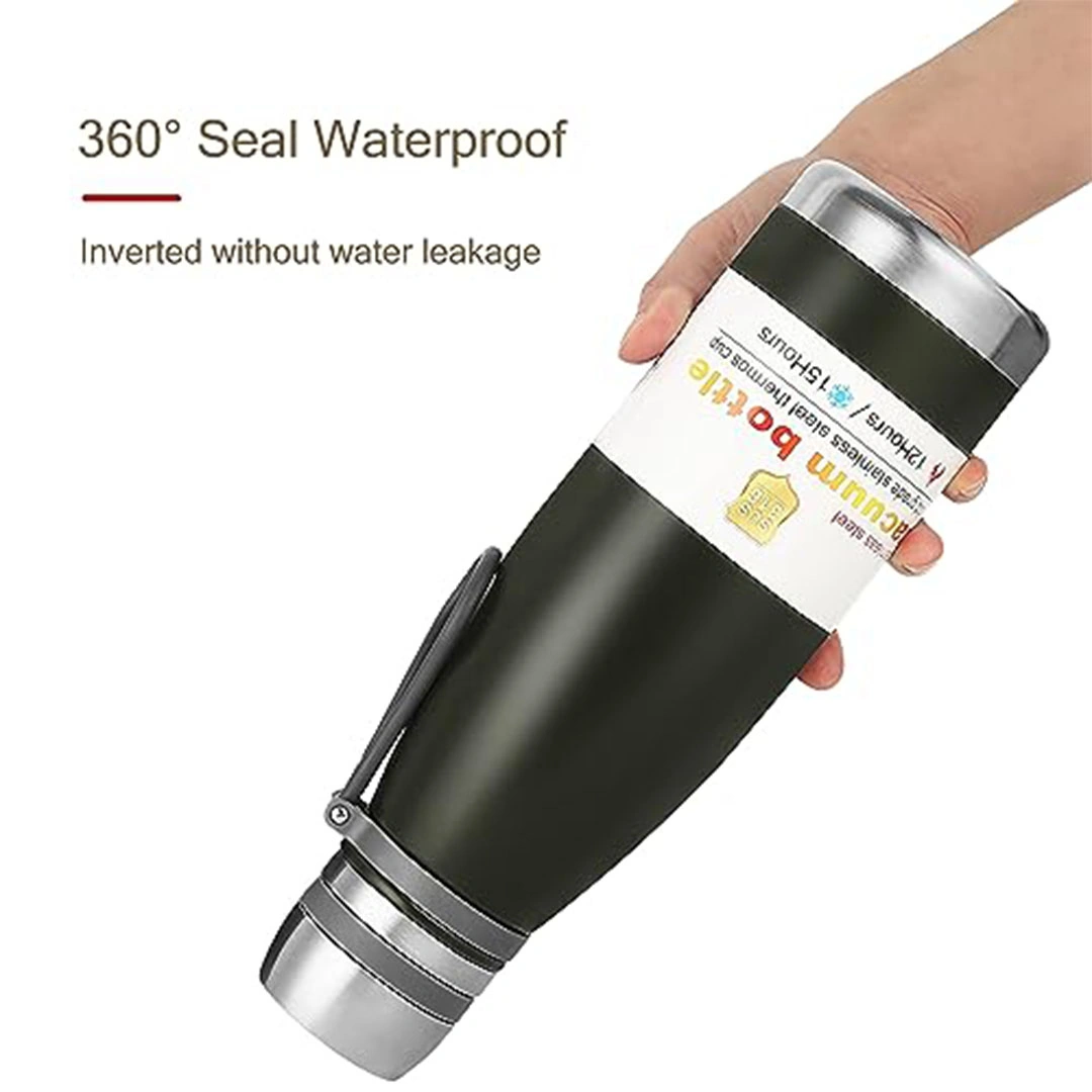 زجاجة استانلس حرارية تحفظ الحرارة حتى ١٢ ساعة - زيتي