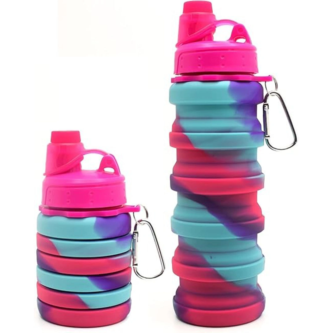 زجاجة مياه قابلة للطي - 500 مللي