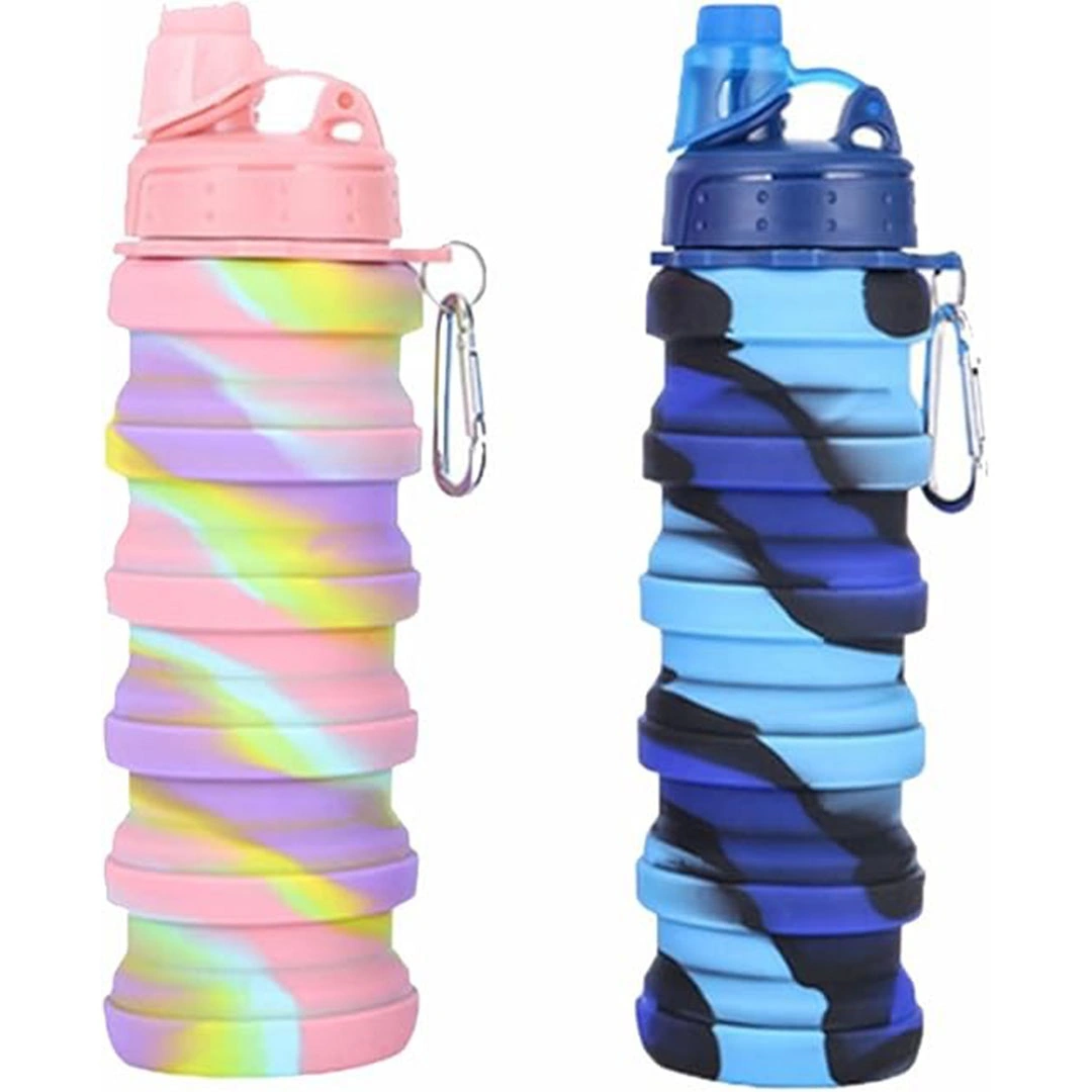 زجاجة مياه قابلة للطي - 500 مللي