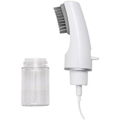 زجاجة و فرشاة موزع شامبو للشعر 150 مللي - أبيض