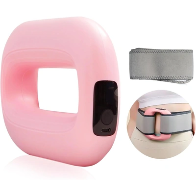 مسدس تدليك حلقي محمول - 7  اوضاع  - بينك / موف