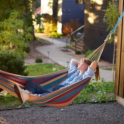 هاموك قماشي فردي - متعدد الألوان