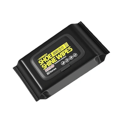 مناديل تنظيف وتلميع الأحذية - 80 منديل