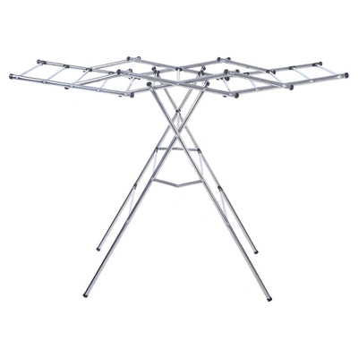 منشر غسيل - ستانلس ستيل - 140×100 سم - فضى