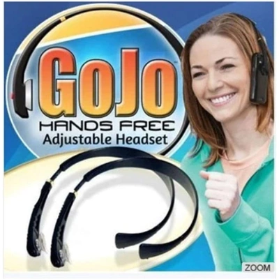 مثبت للموبايل علي الرأس - 2 قطعة - أسود