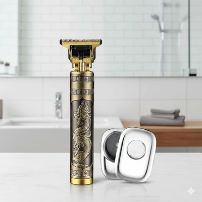 ماكينة حلاقة للشعر تعمل بالشحن مع ماكينة تنعيم