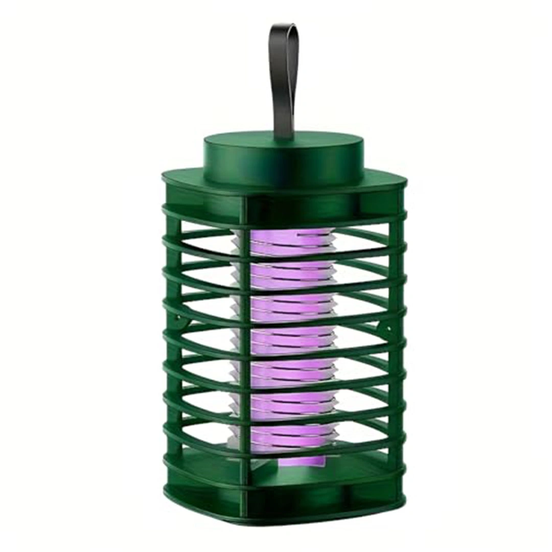 Black 1800V Electric Mosquito Trap with LED