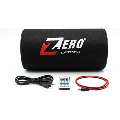 سبيكر Zero ZR-5 محمول 2 واط مع USB/Micro SD/AUX - أسود