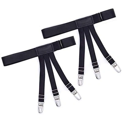 مشد قميص رجالي - أسود